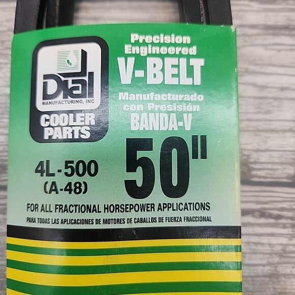 Dial Manufacturing Inc. Precision Engineered V-Belt 50" 2Pack [Wall 1] - Picture 4 of 10